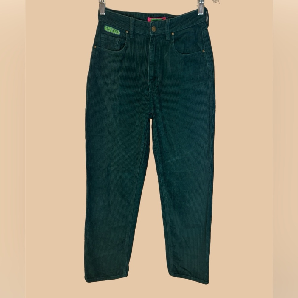 Emerald Green Corduroy Pants